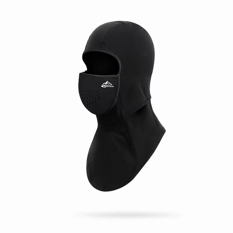 Winter Fleece Hat Balaclava Face Mask Neck Warmer Magnets Ski Mask Breathable Windproof Mask Head Cover Sport Cycling Ski Scarf