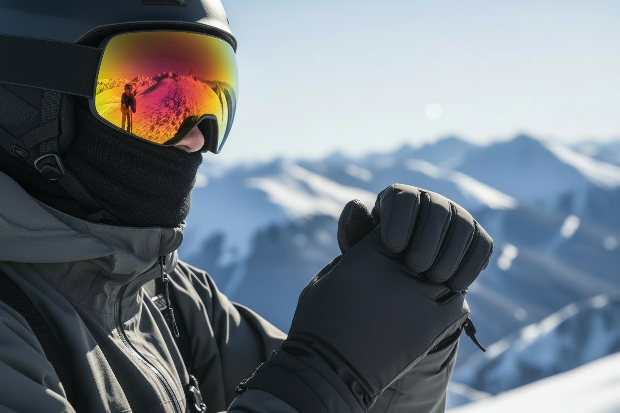 keep it the same just remove the o on his headband and maybe use less bulky gloves. 